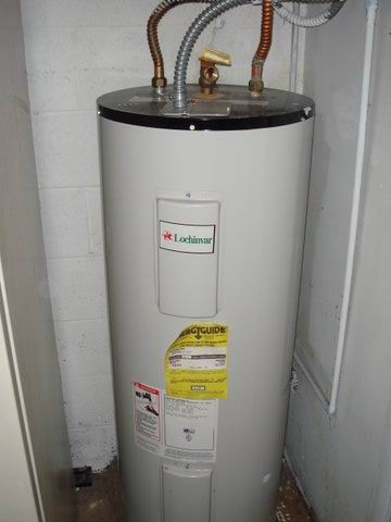 water heater in garage water heater