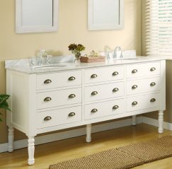 Bathroom Vanity  Sink on Bathroom Vanities Make The Old New Again    All Things Bathroom