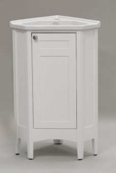 Single Sink Bathroom Vanity on 15 Single Sink Corner Bathroom Vanity W White Ceramic Sink This 15