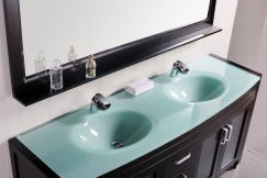 Unique Bathroom Vanities on Vanities 48   84 Inches   72 Inch Modern Double Sink Bathroom Vanity