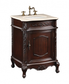  Bathroom Vanities on Bathroom Vanities   24 Inch Single Sink Furniture Style Bathroom