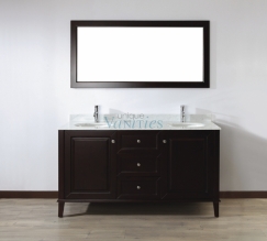  Bathroom Vanities on Double Vanities 48   84 Inches   63 Inch Double Sink Bathroom Vanity