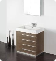 Narrow Depth Bathroom Vanity on 30 Inch Black Modern Bathroom Vanity With Medicine Cabinet