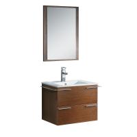 27 Inch Single Sink Bath Vanity in Wenge Brown