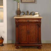 Bathroom Vanity Cabinets  Tops on 32 Inch Single Sink Bathroom Vanity With Black Granite Top Uvcd5232s32