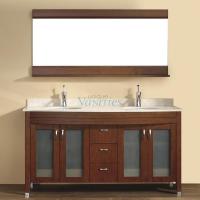 Double Sink Bathroom Vanity on 63 Inch Double Sink Bathroom Vanity With Choice Of Top In Classic