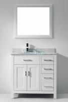 Narrow Depth Bathroom Vanity on 36 Inch Single Sink Bathroom Vanity With Choice Of Countertop