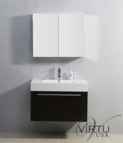  Bathroom Vanity on 36 Inch Single Sink Bathroom Vanity In Wenge Brown Uvvu50136wg35