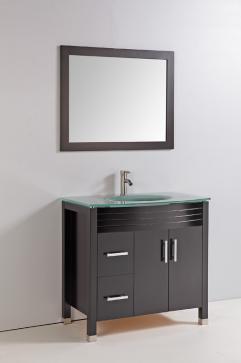Bathroom Vanity on 36 Inch Single Sink Bathroom Vanity In Espresso Uvlfwa663636