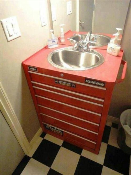 The Tool Box Bathroom Vanity Unique Vanities