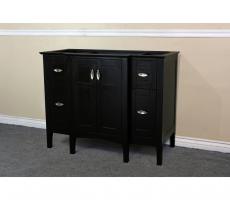 Bathroom Vanities 41 To 48 Inches Wide With Free Shipping 44 Inch Single Sink Bathroom Vanity With Dovetail Drawers