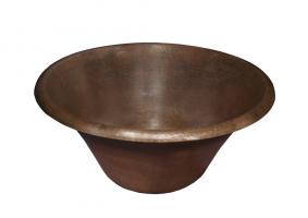 Antique Copper Drop-In or Vessel Bathroom Sink