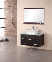 Floating Vanity Cabinets Wall Mount With Free Shipping 36 Inch Modern Single Vessel Sink Bathroom Vanity With Gl Counter Top