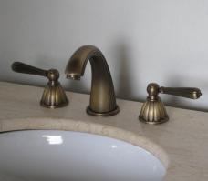 Bathroom Faucets On With Fast Free Shipping Antique Br Three Hole Bathroom Vanity Faucet