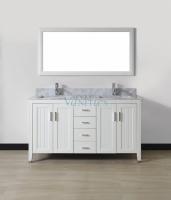 Small Double Sink Vanities 47 To 60 Inches With Free Shipping 60 Inch Double Sink Bathroom Vanity With Choice Of Top In White